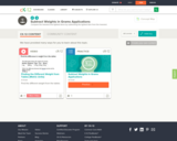 Subtract Weights in Grams Applications