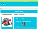 Website Planning in a Bilingual Classroom