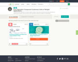 Four Operation Compound Customary Units of Weight Applications