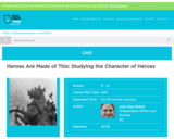 Heroes Are Made of This: Studying the Character of Heroes