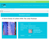 A Genre Study of Letters With The Jolly Postman