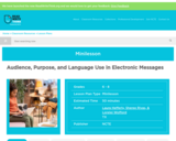 Audience, Purpose, and Language Use in Electronic Messages