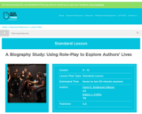 A Biography Study: Using Role-Play to Explore Authors' Lives