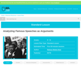 Analyzing Famous Speeches as Arguments
