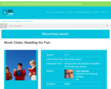 Book Clubs: Reading for Fun