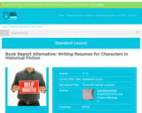 Book Report Alternative: Writing Resumes for Characters in Historical Fiction
