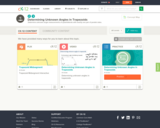 Determining Unknown Angles in Trapezoids