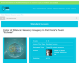 Color of Silence: Sensory Imagery in Pat Mora's Poem "Echoes"