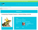 Composing Cinquain Poems: A Quick-Writing Activity