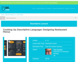 Cooking Up Descriptive Language: Designing Restaurant Menus