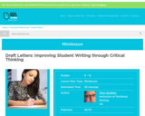 Draft Letters: Improving Student Writing through Critical Thinking