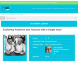 Exploring Audience and Purpose with a Single Issue