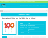 Descriptive Writing and the 100th Day of School