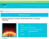 Critical Literacy in Action: Multimodal Texts on Global Warming