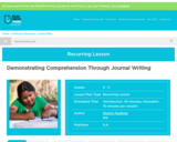 Demonstrating Comprehension Through Journal Writing