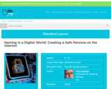 Naming in a Digital World: Creating a Safe Persona on the Internet