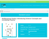 Multipurpose Poetry: Introducing Science Concepts and Increasing Fluency