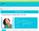 Pourquoi Stories: Creating Tales to Tell Why