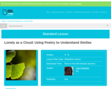 Lonely as a Cloud: Using Poetry to Understand Similes