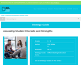 Strategy Guide: Assessing Student Interests and Strengths