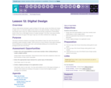 CS Discoveries 2019-2020: The Design Process Lesson 4.12: Digital Design