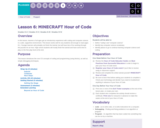 Hour of Code 1.6: MINECRAFT Hour of Code