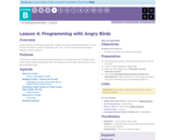 CS Fundamentals 2.4: Programming with Angry Birds