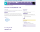 CS Fundamentals 3.7: Creating Art with Code