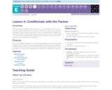 CS Fundamentals 5.4: Conditionals with the Farmer