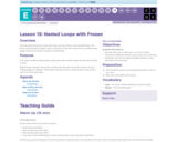 CS Fundamentals 5.13: Nested Loops with Frozen