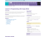 CS Fundamentals 8.2: Programming with Angry Birds