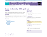 CS Fundamentals 8.24: Swimming Fish in Sprite Lab