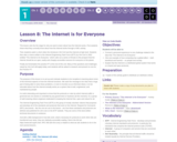 CS Principles 2019-2020 1.8: The Internet Is for Everyone