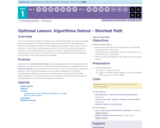 CS Principles 2019-2020 1.11.18: Algorithms Detour - Shortest Path