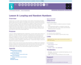 CS Principles 2019-2020 3.9: Looping and Random Numbers