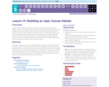 CS Principles 2019-2020 5.17: Building an App: Canvas Painter