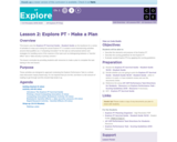 CS Principles 2019-2020 6.2: Explore PT - Make a Plan