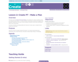 CS Principles 2019-2020 7.2: Create PT - Make a Plan