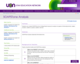 SOAPSTone Analysis