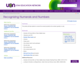 Recognizing Numerals and Numbers