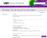 1st Grade-Act. 02: How Do You Feel Today?