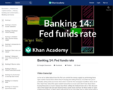 Banking 14: Fed funds rate