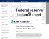 Federal Reserve balance sheet