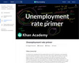 Unemployment rate primer