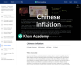 Chinese inflation