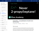 Organic Chemistry: Correction - 2-Propylheptane Should Never be the Name!