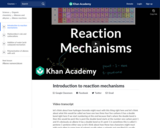 Organic Chemistry: Introduction to Reaction Mechanisms