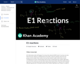 Organic Chemistry: E1 Reactions