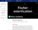 Organic Chemistry: Fisher Esterification