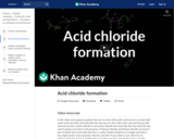 Organic Chemistry: Acid Chloride Formation